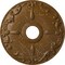 Ekena Millwork Kent Ceiling Medallion (Fits Canopies up to 5"), 18"OD x 3 1/2"ID x 1 1/4"P, Smokey Topaz Crackle CM18KESTC - alternate 1